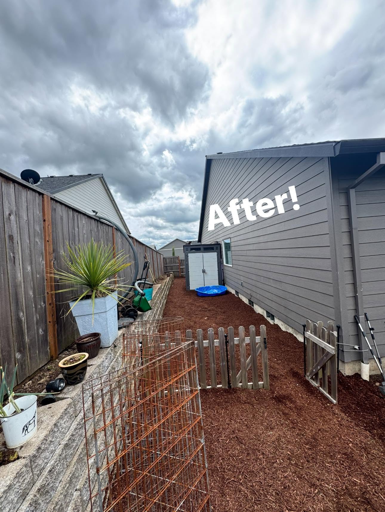 Front Yard Restoration — before
